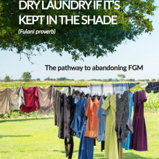 “THE SUN CAN NEVER DRY LAUNDRY IF IT’S KEPT IN THE SHADE”