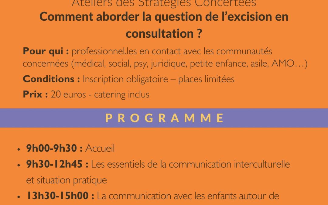 Découvrez notre nouveau format de formations SC-MGF Wallonie en présentiel ! 