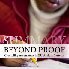Beyond proof: Credibility Assessment in EU Asylum Systems – Summary