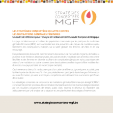 Dépliant de présentation des Stratégies concertées de lutte contre les MGF (2009)